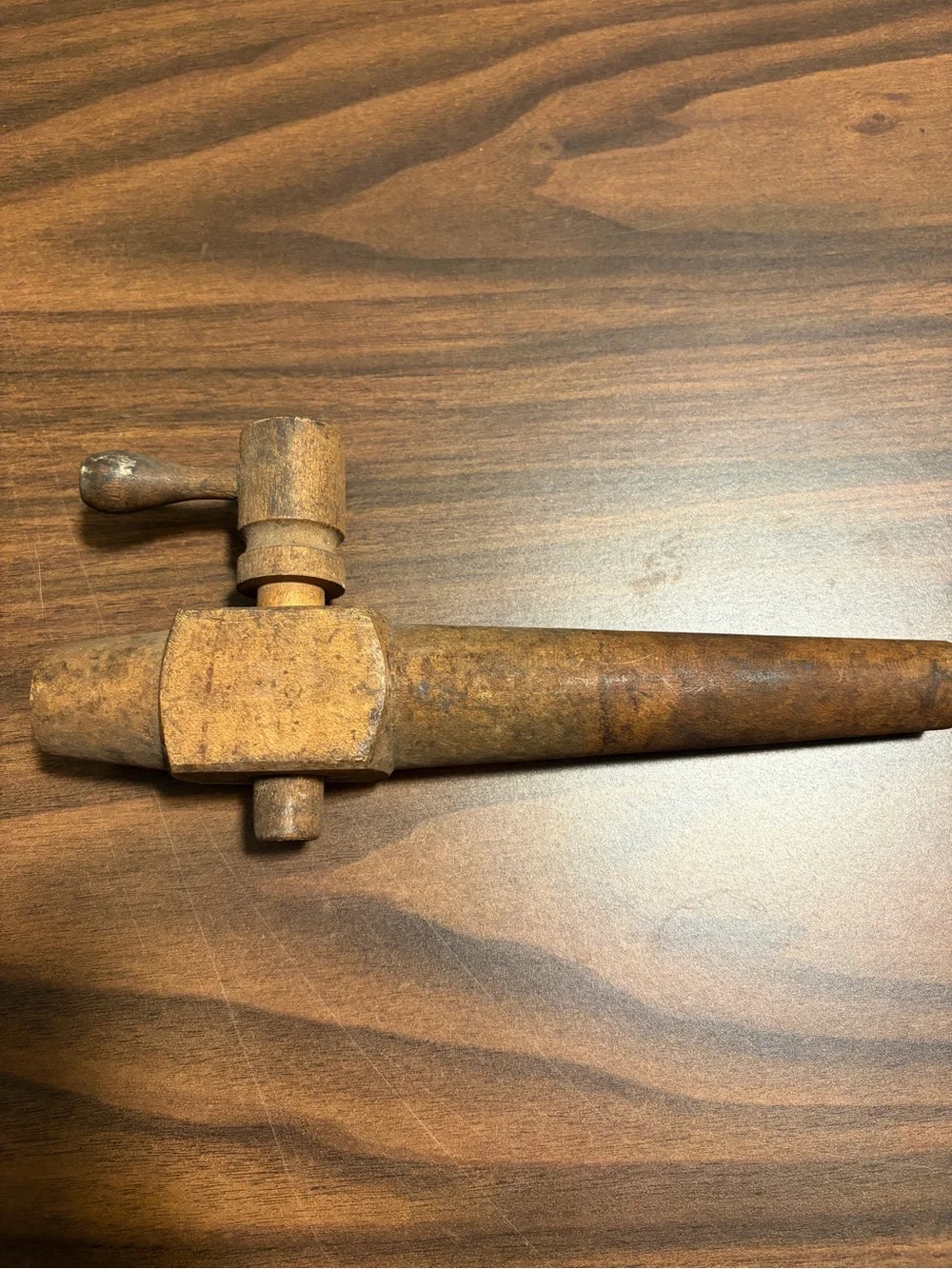 Vintage Wooden Keg wine tap Redlich’s